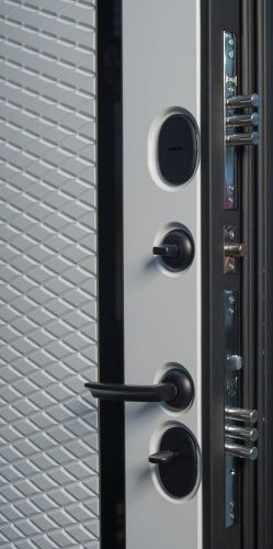 Входная дверь СТР-РОМБ Антрацит софт/Черный муар-Софт белый фото 11 Входная дверь СТР-РОМБ Антрацит софт/Черный муар-Софт белый фото 11